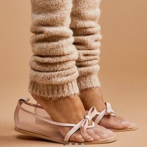 Free People Mesh Mania Bow Flats